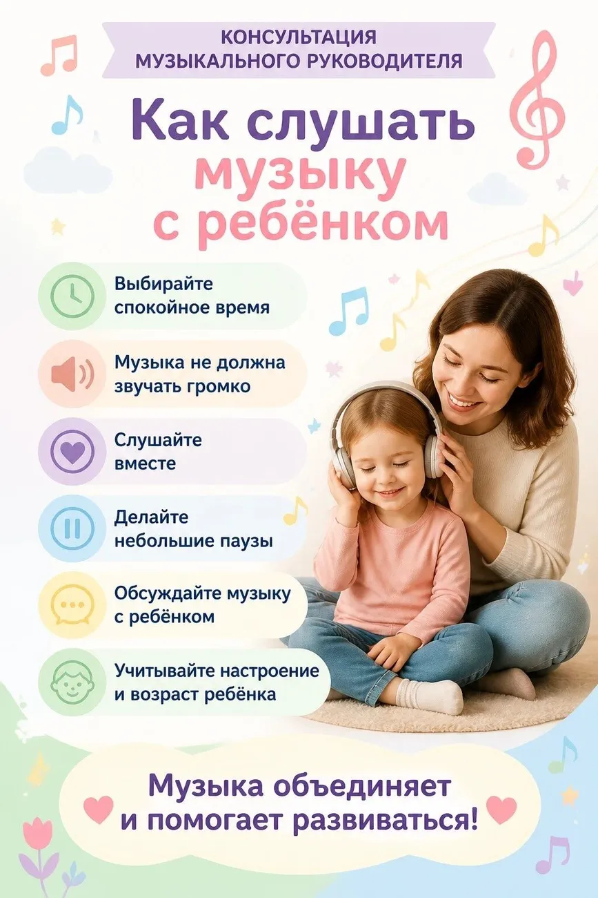 Роль музыки в жизни ребенка (2)